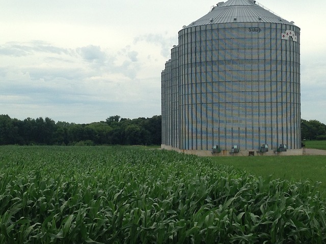 Grain bin, Iowa