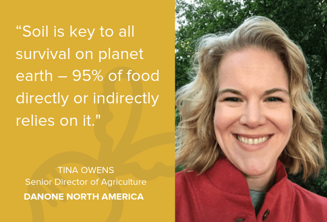 Tina Owens, senior director of agriculture for Danone North America