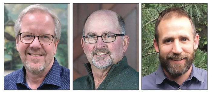 2019 Empire Farm Days Keynote speakers: Harold van Es, Jim Hershey, Ryan Maher 