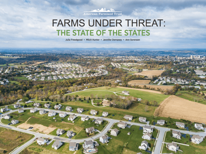 American Farmland Trust Farms Under Threat The state of the States