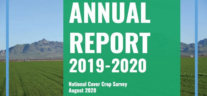 National Cover Crop Survey Annual Report SARE 2019-20