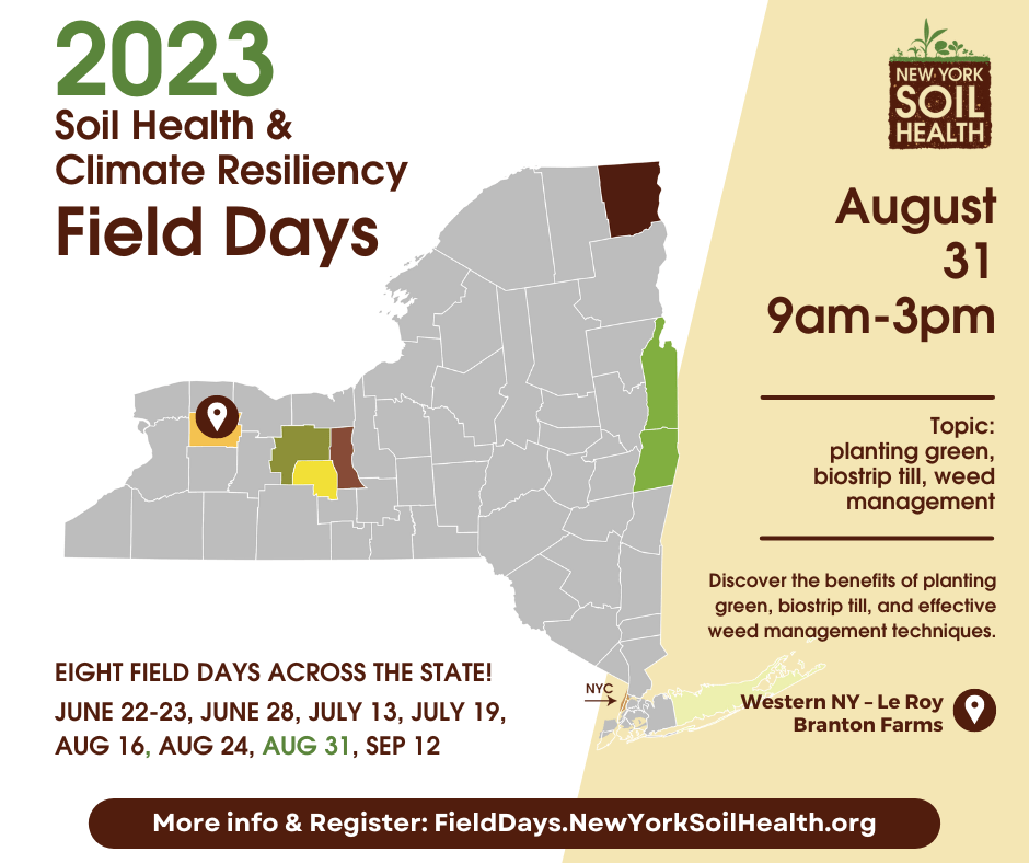 2023 field day flyer for August 31
